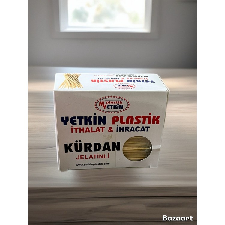 Yetkin Jelatinli Kürdan 1 Paket