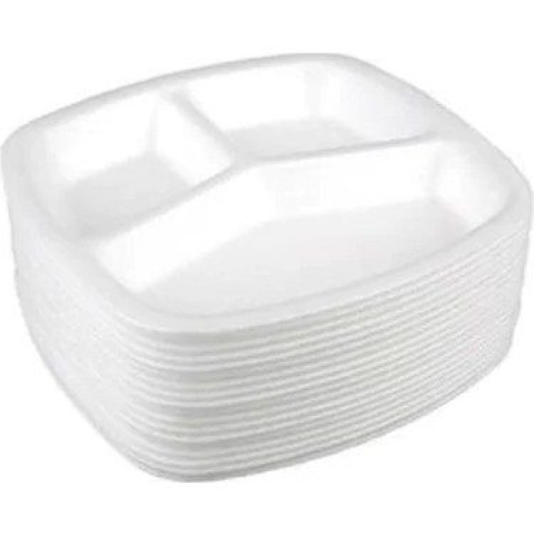 Anı Plast 3 Gözlü Köpük Tabak
