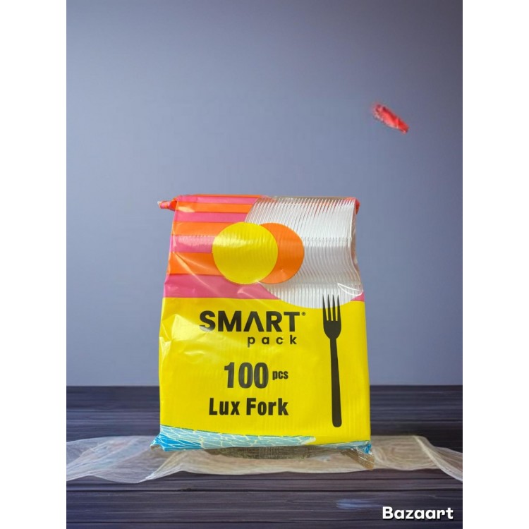 Smart Pack Lüx Çatal 100 Adet Smart Pack Lüx Çatal 100 Adet