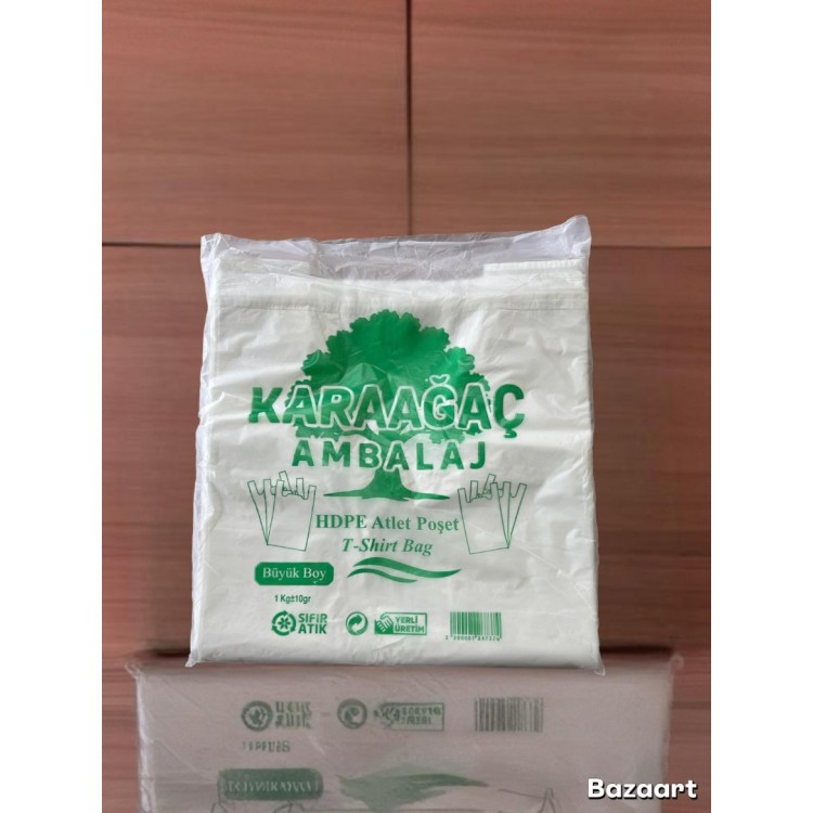 Karaağaç Hışır Poşet Büyük Boy